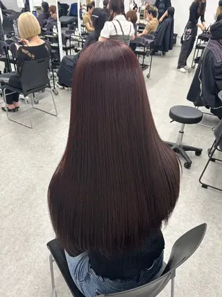 ロング 艶カラー美髪縮毛矯正 /髪質改善✨️ユウキのヘアスタイル