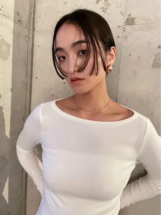 ロング カラー sano rikitoのヘアスタイル