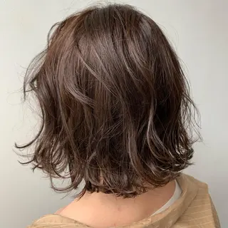 ミディアム 韓国風ヘア🐰 長谷川のヘアスタイル