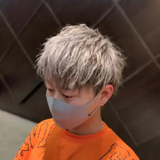 カラー メンズ メンズ専門　井藤 雅也のヘアスタイル