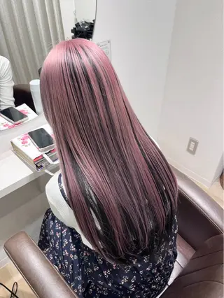 ロング カラー 大宮/カラーマスター ムラ修正🥀森山陽向のヘアスタイル