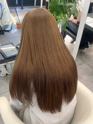 ロング カラー ハイトーン/髪質改善 /韓国SUZUKAのヘアスタイル
