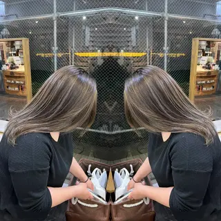 ロング カラー レイヤー/ボブ/ ミニボブ/AOIのヘアスタイル