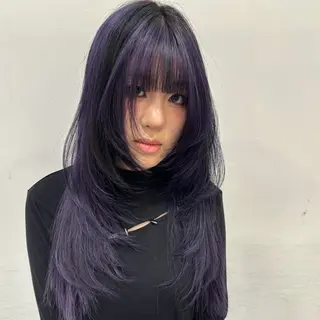 ロング カラー 🎀レイヤー/ カラー🐕‍🦺anのヘアスタイル