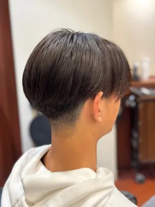ミディアム 門脇 拓海のヘアスタイル