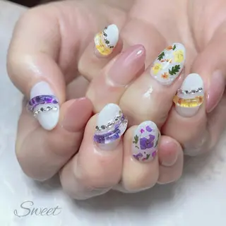 ネイル sweet 仲野陽子のネイルデザイン