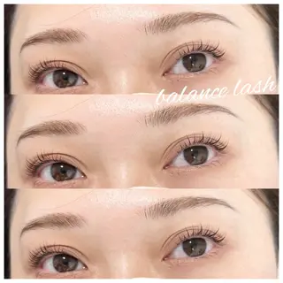 マツエク・マツパ BALANCE LASHのマツエク・マツパデザイン