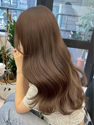 ロング カラー 艶髪/モテヘア🎀 MIHOのヘアスタイル