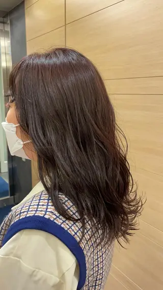 ロング カラー ボブ美容師 /馬場 翼のヘアスタイル