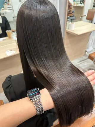 セミロング カラー 👑髪質改善の匠👑 サンジョウ ユウキのヘアスタイル