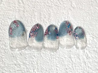 ネイル トップネイリスト Ribbon立川店のネイルデザイン