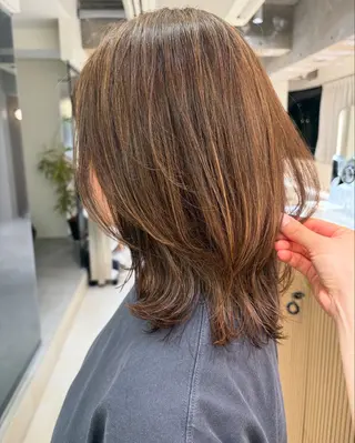 ミディアム ROMMY.所属・ナギサ/本厚木/ ボブ/ミディアム🤍のヘアスタイル