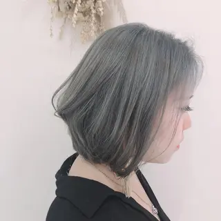 ショート カラー cyan SANAMIのヘアスタイル