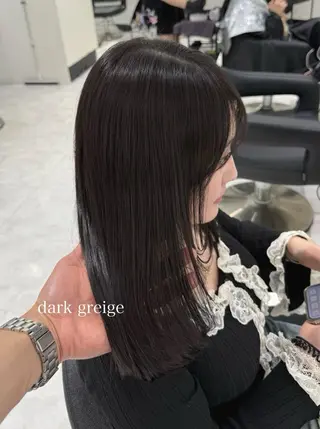 ミディアム カラー ♡上品韓国髪♡ブラ ウン/SAYATOのヘアスタイル