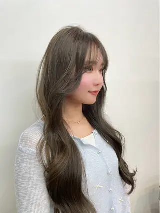 ロング カラー 艶髪カラー/view ひなのヘアスタイル