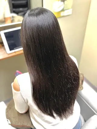 ロング 巻ける美髪矯正/ 韓国ヘア/yutaのヘアスタイル