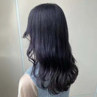ロング カラー 羽エクステ/シール エクステ/横浜駅5分のヘアスタイル
