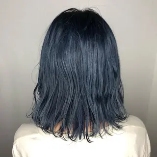 ミディアム FLAPPER所属・ハイトーンカラー /パーマ/亀井のヘアスタイル