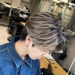 カラー メンズ KAIRI/大宮/ メンズバレイヤージュのヘアスタイル