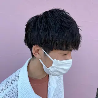 ショート パーマ メンズ ♡ナナコ♡ レイヤー/艶髪のヘアスタイル