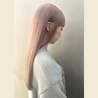 カラー hinata/ ハイトーンカラー🪽のヘアスタイル