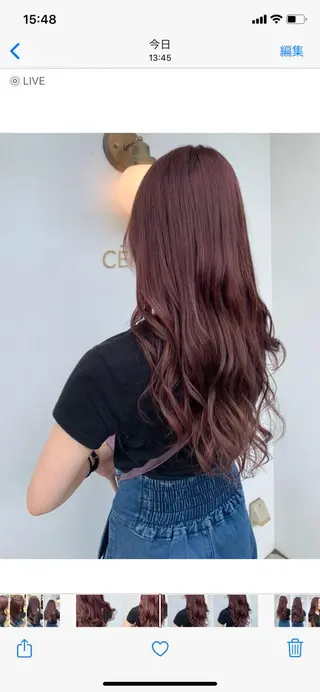 ロング カラー 中目黒🌼 🌼ハナのヘアスタイル