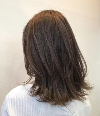 ミディアム カラー 松崎 崇のヘアスタイル