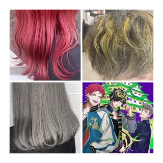 カラー GARU-ガル-所属・TSUNO🦖 派手髪/オタク美容師のヘアスタイル