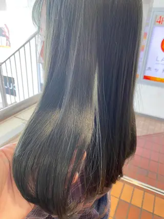 ロング カラー レイヤー/ベージュ カラー/ハシモトのヘアスタイル