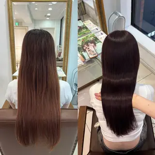 ロング 縮毛・髪質改善🩰 mai🐰ྀི🤍のヘアスタイル