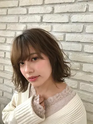 ショート パーマ 福井 進吾のヘアスタイル