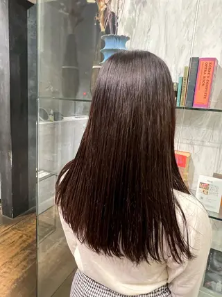 ロング パーマ ROBBY所属・松井美樹/似合わせ ガーリー・韓国のヘアスタイル