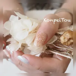 ネイル おうちのネイルサロン konpeiTou〜こんぺいとう〜所属・おうちのネイルサロン KonpeiTouのネイルデザイン