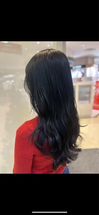 ロング カラー 縮毛矯正/髪質改善/ 艶髪ササキナツミのヘアスタイル