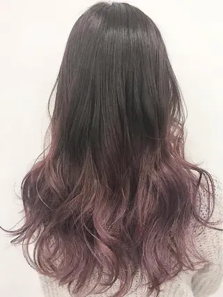 ロング カラー特化 横川　翔希のヘアスタイル