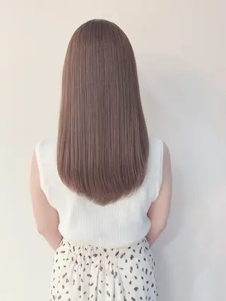 ロング カラー なりたいが叶う ながしまじゅんきのヘアスタイル