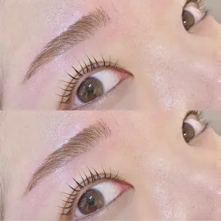 マツエク・マツパ アイブロウ 十文字 りょうのマツエク・マツパデザイン