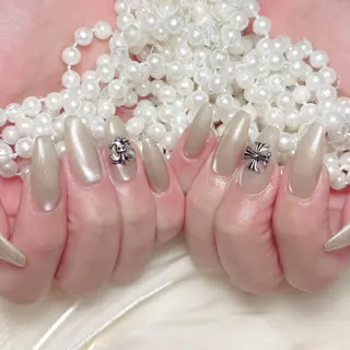 ネイル 🦋チップ長さだし 専門店🦋のネイルデザイン