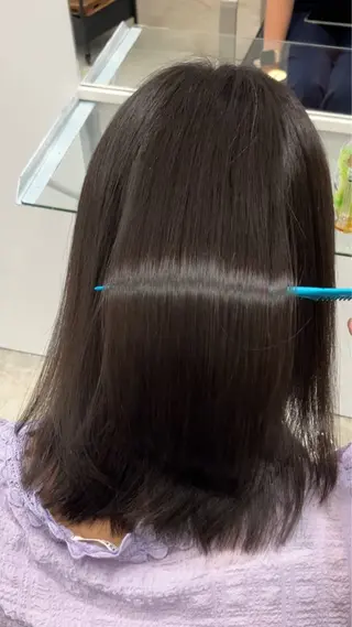 セミロング 落合孝臣/新潟駅南 /髪質改善のヘアスタイル