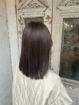 ミディアム カラー お任せヘア☘️☘️ 及川渚のヘアスタイル