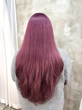 ロング 美容室eTONe仙台駅前所属・Rika 艶髪‎カラー🤍のヘアスタイル