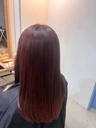 セミロング カラー 𝐌𝐢𝐨/ 薬院 /カラーモデル募集中のヘアスタイル