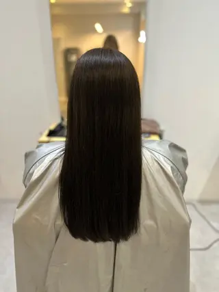 ロング カラー Agu hair noman マナのヘアスタイル