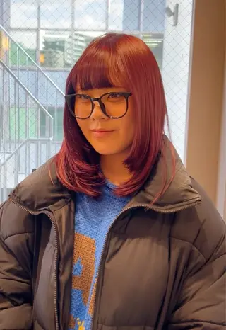 ミディアム seek北梅田 HINA🍑✨のヘアスタイル