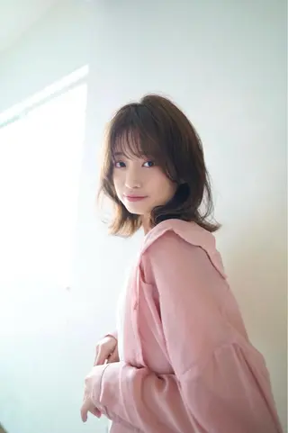 ミディアム パーマ 千 田のヘアスタイル