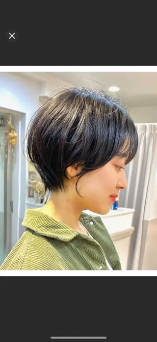 ショート あいこ/ハンサム ショート/銀座🌷のヘアスタイル
