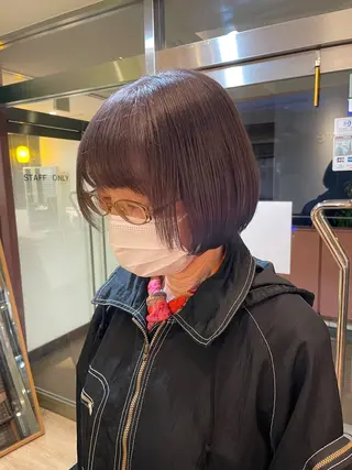 ミディアム カラー 表参道/髪質改善・ 透明感 colorのヘアスタイル