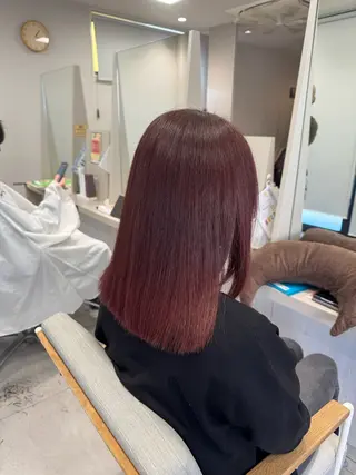 ミディアム カラー crece💫 kurumiのヘアスタイル