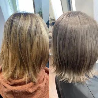 セミロング _White所属・ＳＨＩ ＺＵのヘアスタイル