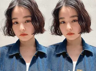 ショート 【似合わせカット】 【美髪矯正】空のヘアスタイル